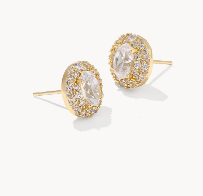 Bella Gold Stud Earrings