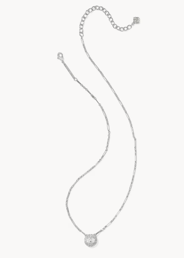 Bella Silver Short Pendant Necklace