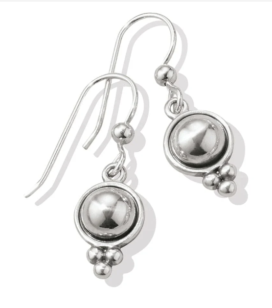 Pretty Tough Stud French Wire Earrings