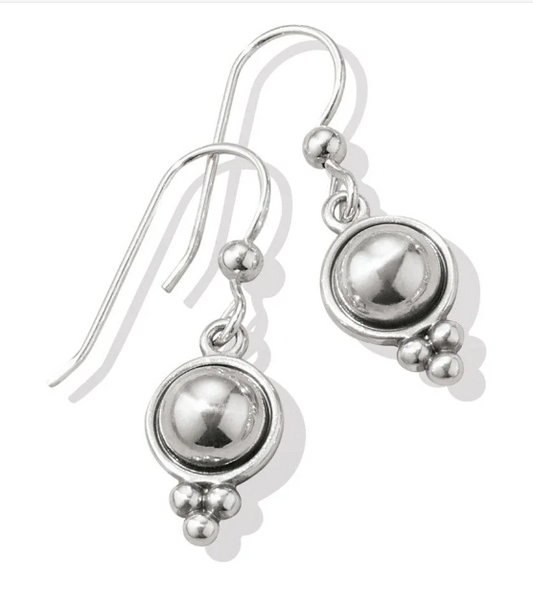 Pretty Tough Stud French Wire Earrings