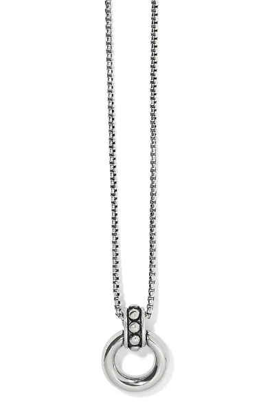 Pretty Tough Stud Ring Necklace