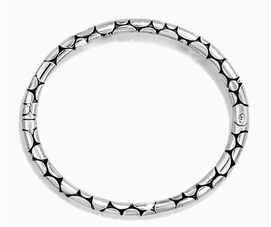 Pebble Slim Hinged Bangle