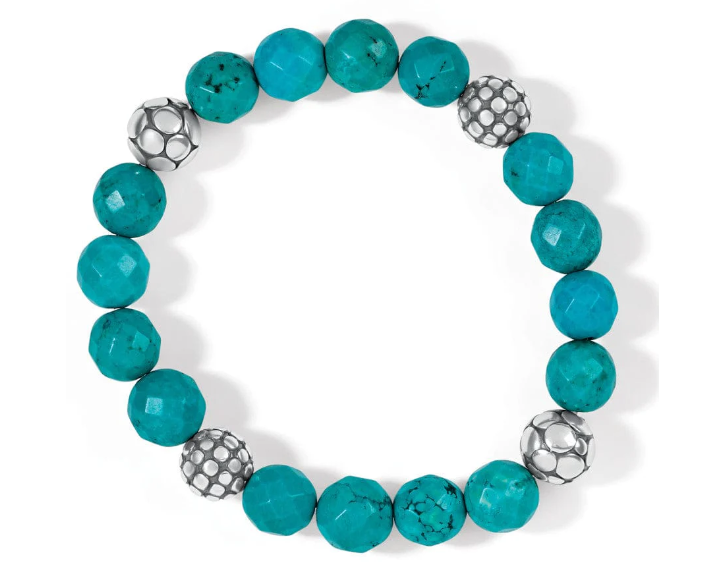 Pebble Turquoise Stretch Bracelet