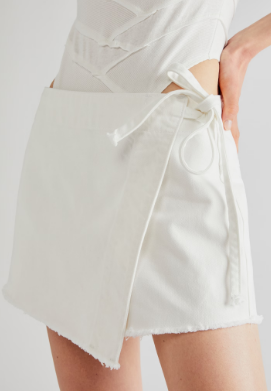 EMMY DENIM SKORT