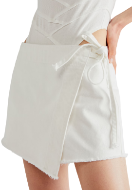 EMMY DENIM SKORT