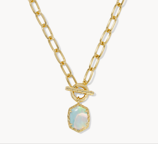 Daphne Convertible Gold Link and Chain Necklace