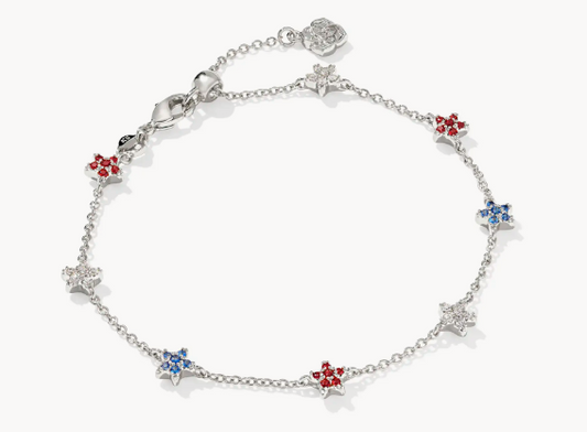 Sierra Star Crystal Delicate Chain Bracelet