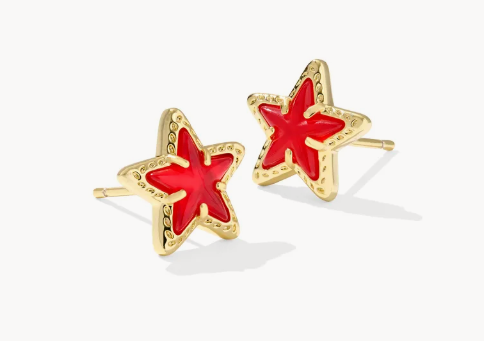 Cassidy Gold Stud Earrings