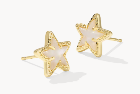 Cassidy Gold Stud Earrings