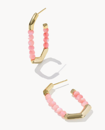 Sylvia Gold Hoop Earrings