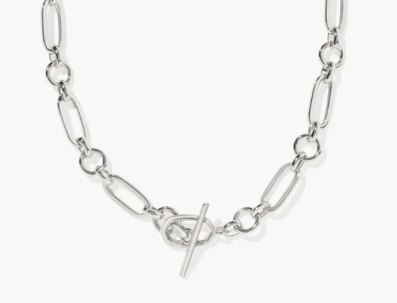 Sylvia Metal Link and Chain Necklace