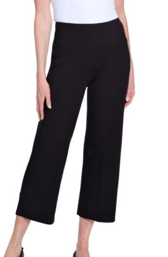 Wide Leg Knit Crop Pant