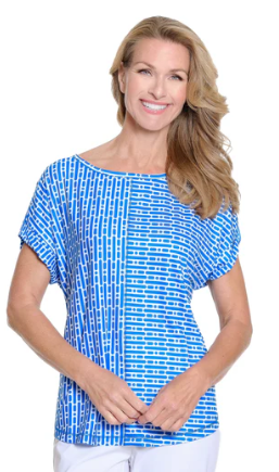 Cuffed Dolman Sleeve Knit Top