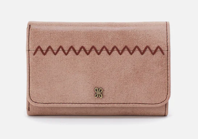 Jill Trifold Wallet in Buffed Leather