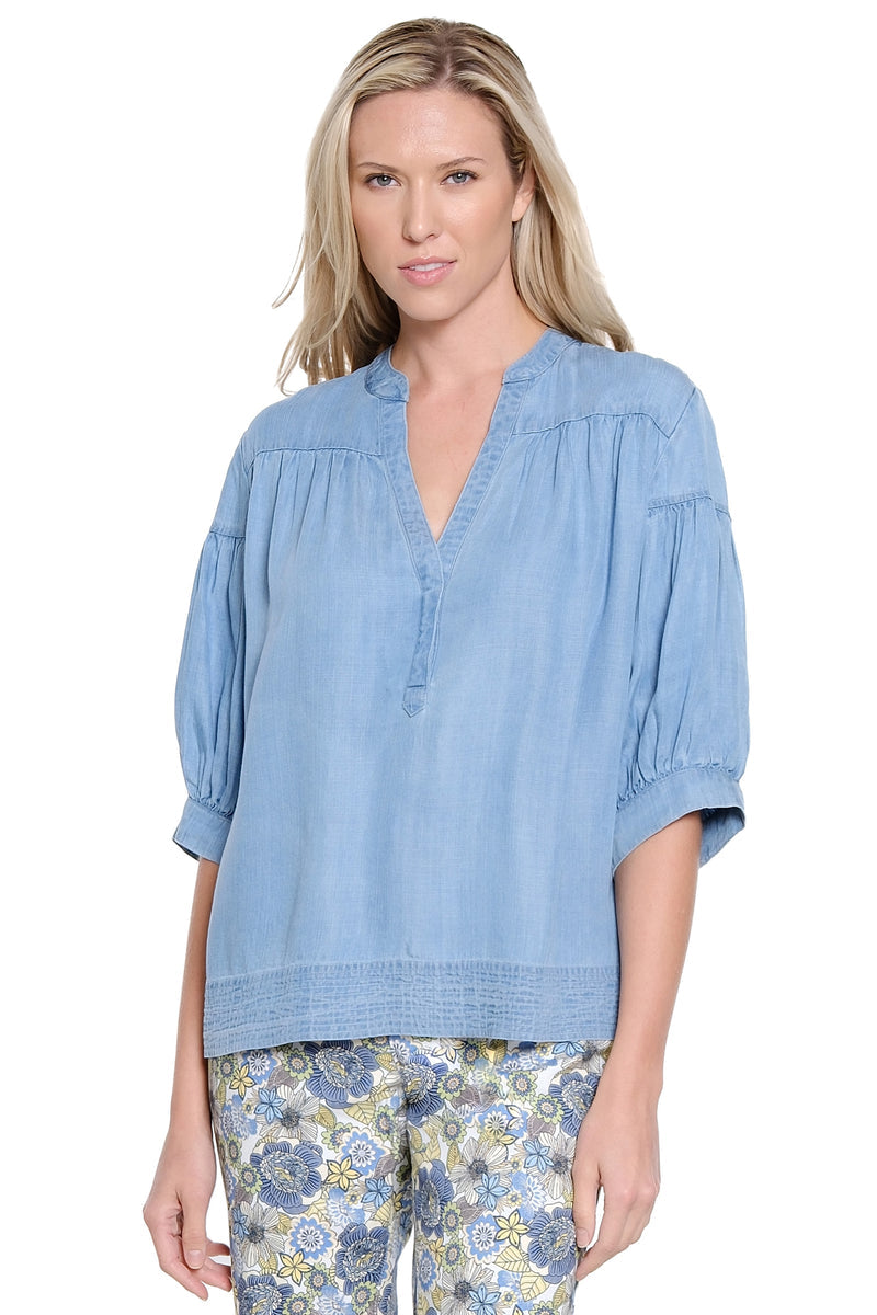 Heartland Denim Blouse