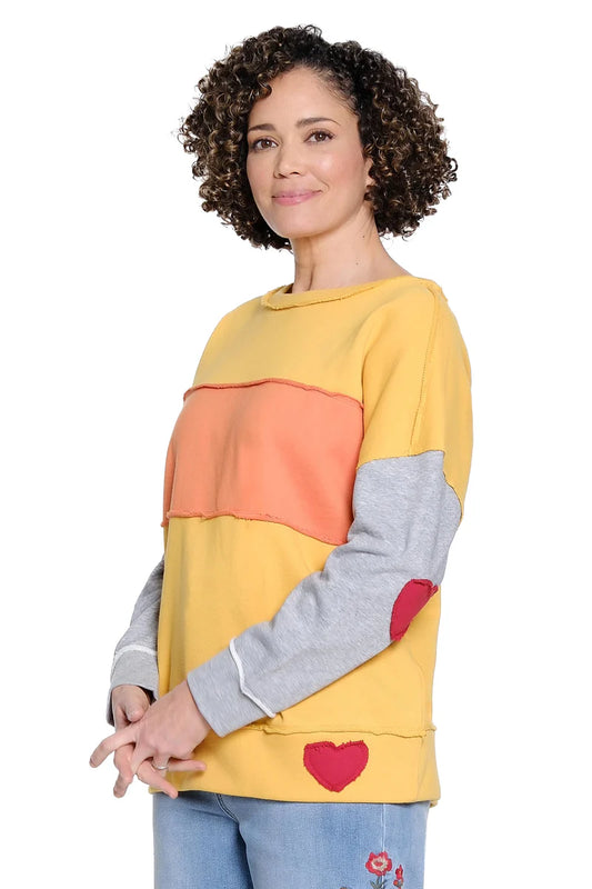 Colorblock Sweatshirt - Multi