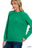 !Chenille raglan sweater