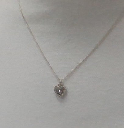 Shimmer Heart Necklace