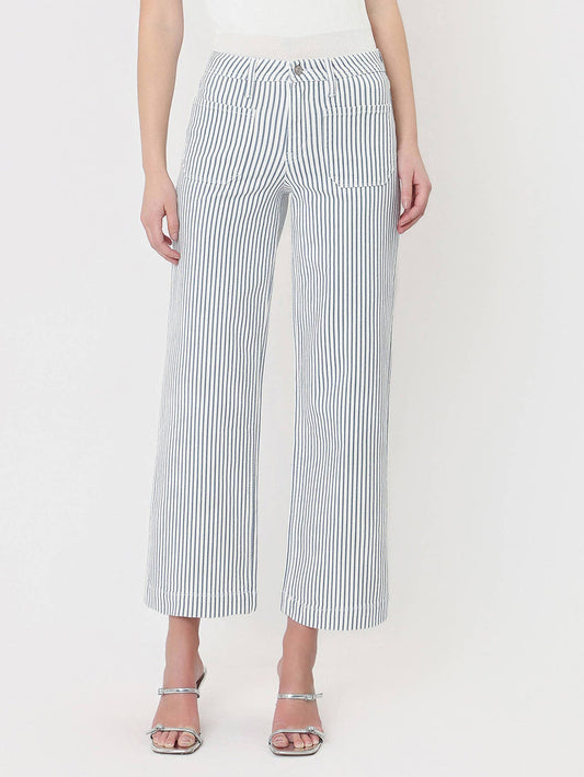 Pinstripe Denim