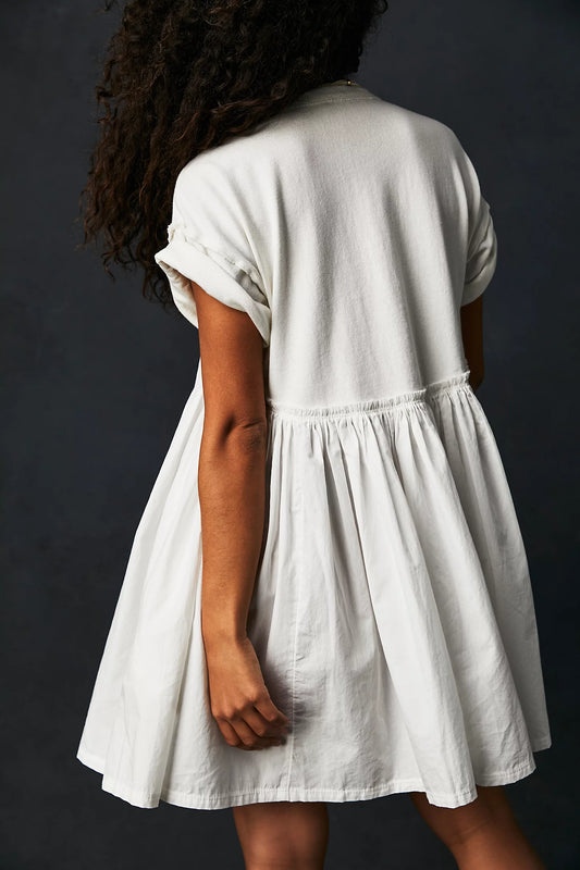 Catalina Mini Dress - Ivory