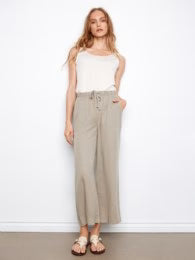 Tencel Wide Leg Jogger Pant