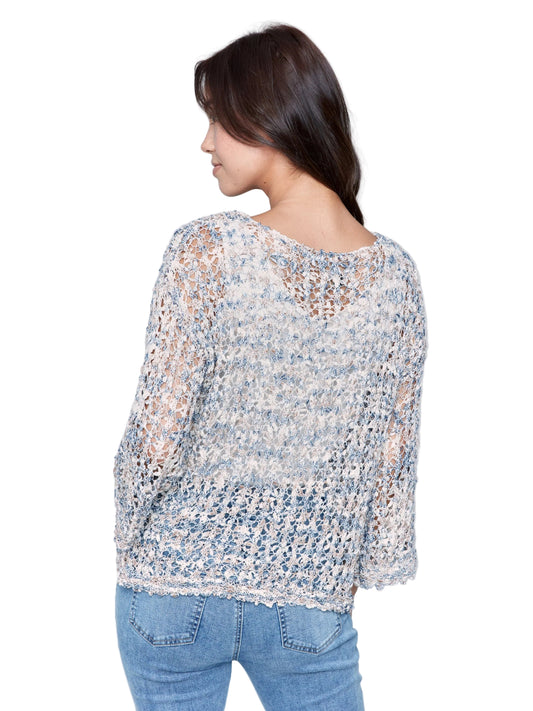 Charlie B Tape Yarn Sweater - Denim