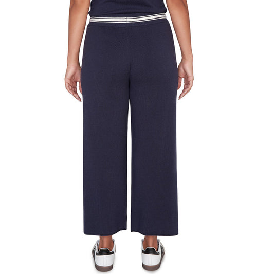 Women's Wide Leg Cropped Lounge Pant