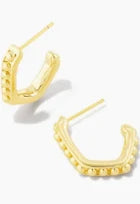 !Kendra Scott Lonnie Beaded Huggie Hoop Earrings