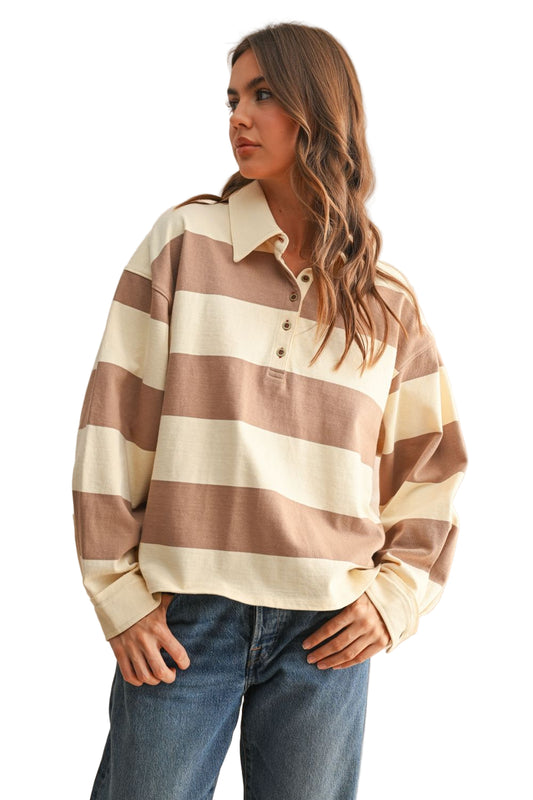 LONG SLEEVE WIDE PANEL KNITTED SHIRTS