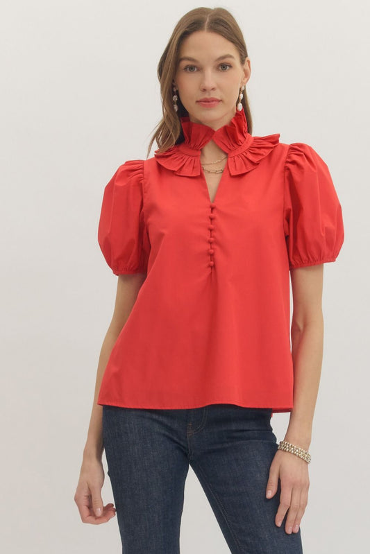 Queen of Hearts Top