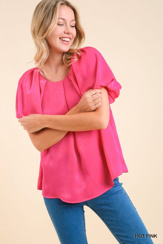 Be Direct Hot Pink Top