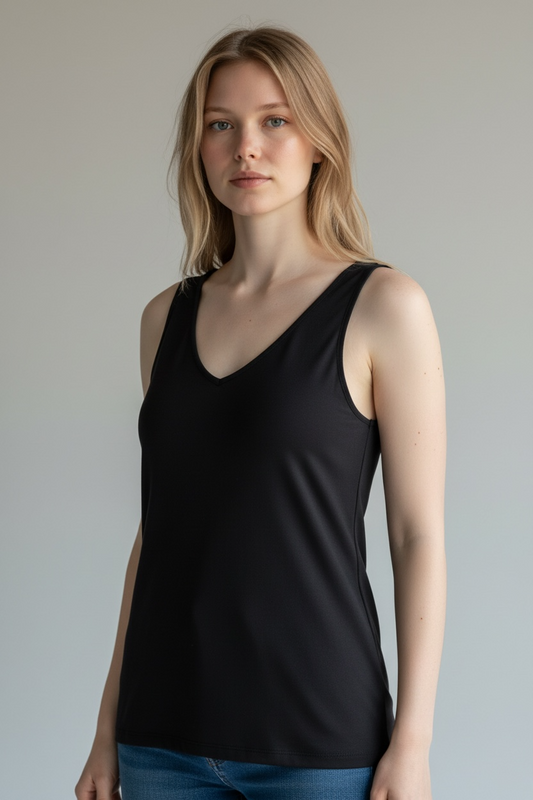 Classic Bamboo Reversible Tank ~ C1243S-730A
