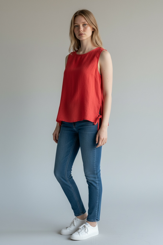 Sunset Breeze Tie-Side Tank ~ C4592-295C