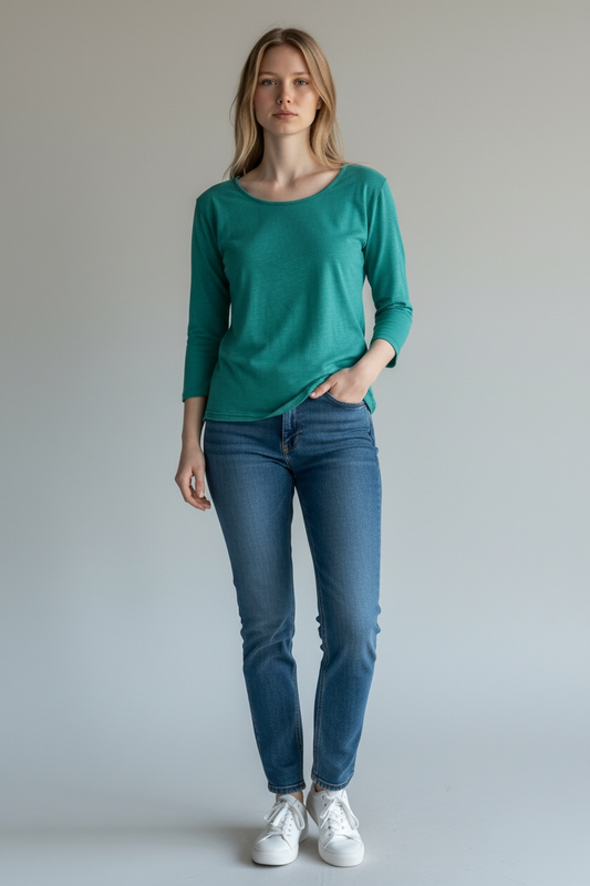 Simply Chic Emerald Tee ~ C1209-774A