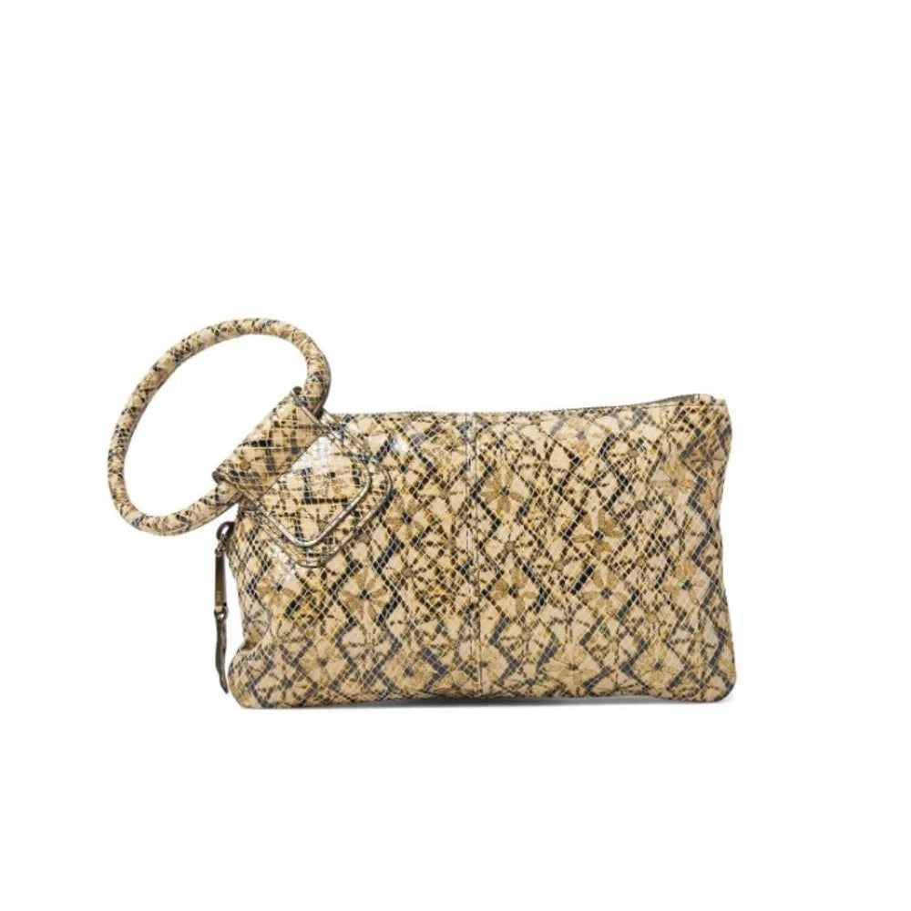 Sable Patterned Wristlet