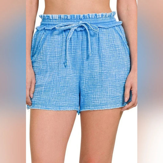 Double Gauzed Shorts
