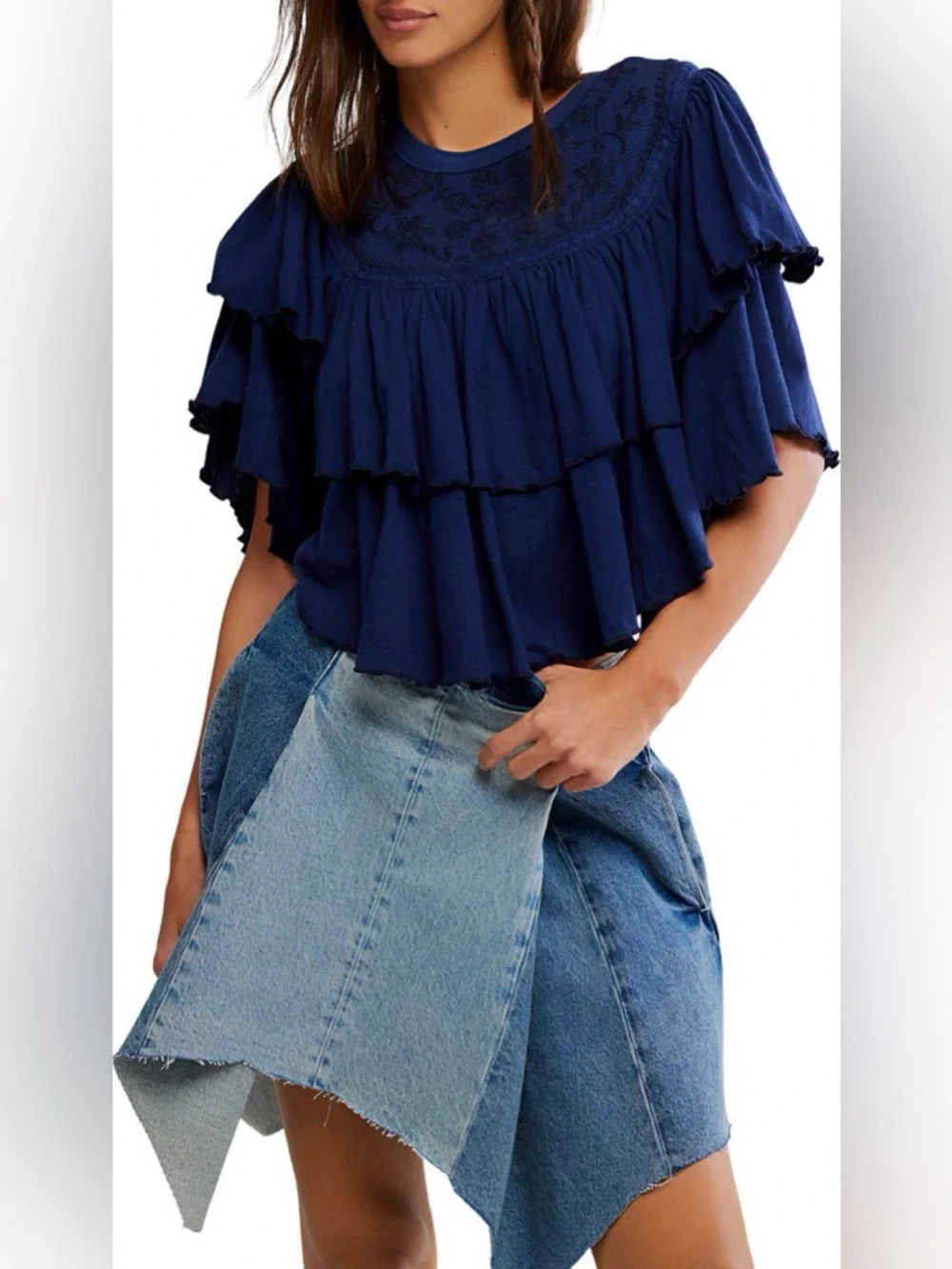 Navy Nights Top