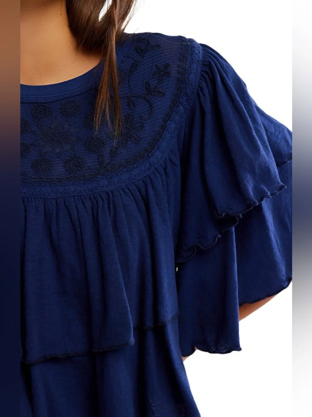 Navy Nights Top