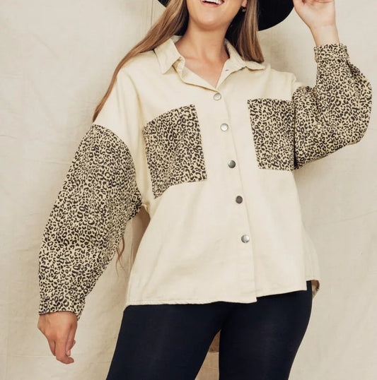 Leopard Shacket