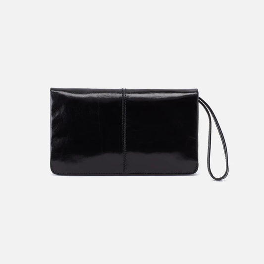 Hobo Evolve Leather Clutch - black