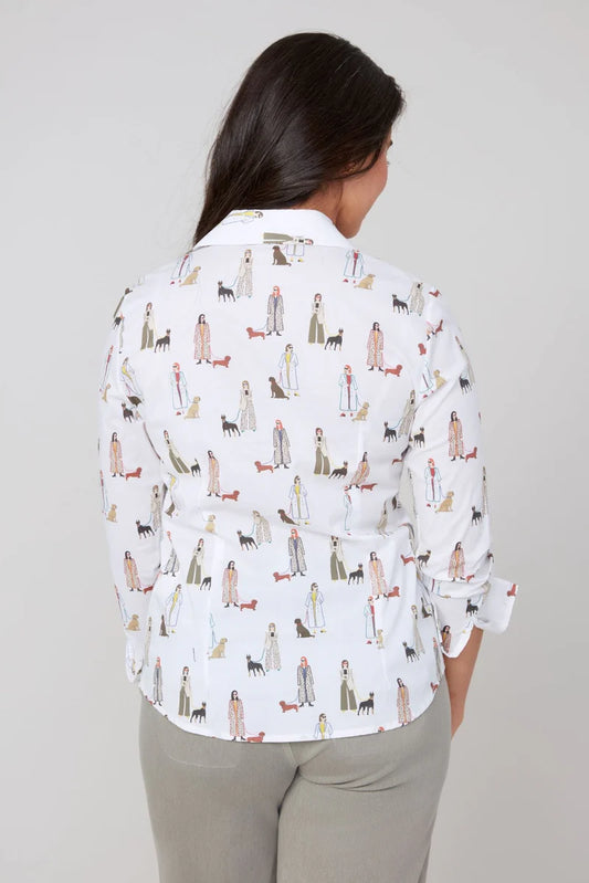 Renuar Woven Blouse – Walk Your Dog