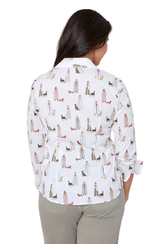 Renuar Woven Blouse – Walk Your Dog