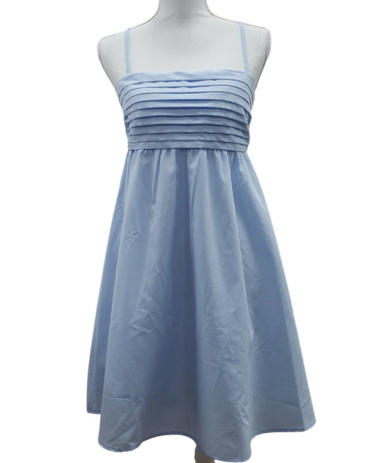 Spaghetti Strap Dress with Backless Bow Detail