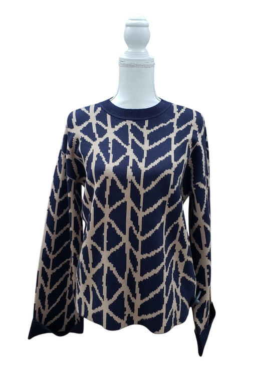 Charlie B Cuffed Sleeve Sweater