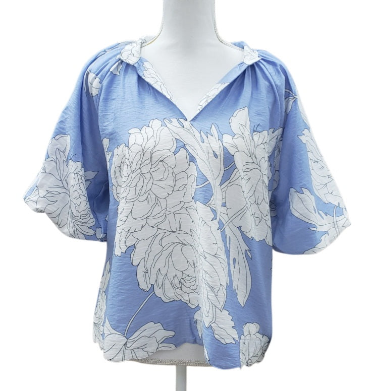 UMGEE Floral Coastal Top