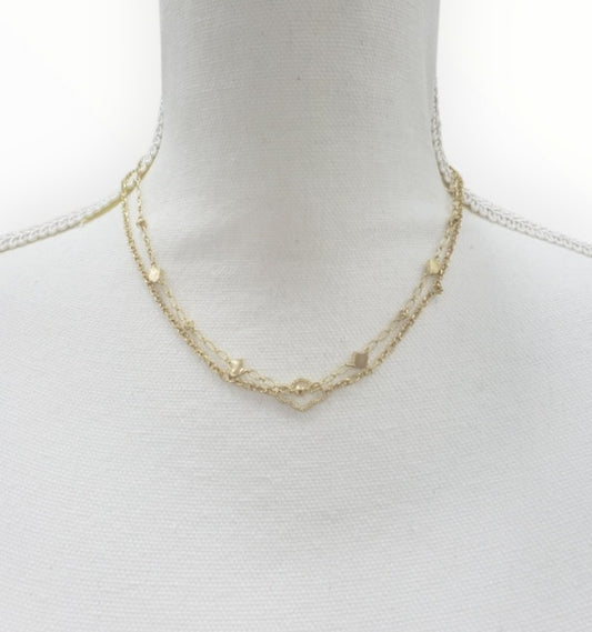 Layered Gold Necklace