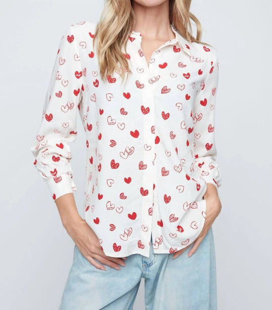Lovers Hearts Blouse