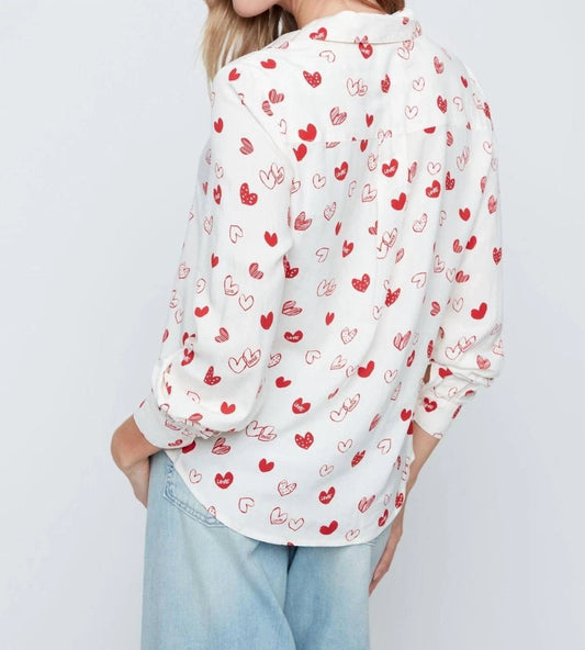Lovers Hearts Blouse