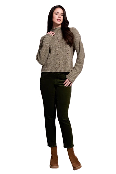 Tribal Multi Speckle Crew Neck Sweater