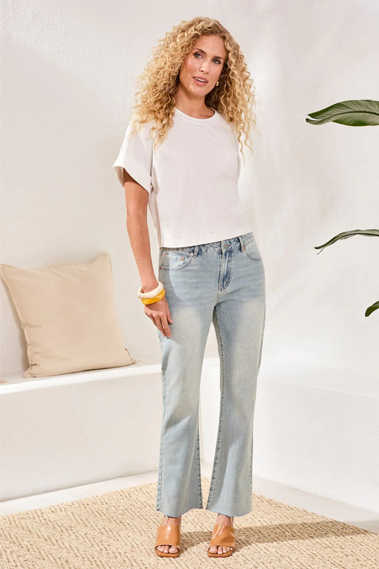 BLUE THREAD Straight Leg Denim Jeans ~ 6070O-1112-1873